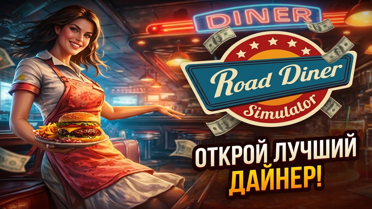 НОВЫЙ СИМУЛЯТОР ДОРОЖНОЙ ЗАКУСОЧНОЙ НА ШОССЕ 66! ➤ Road Diner Simulator: Prologue