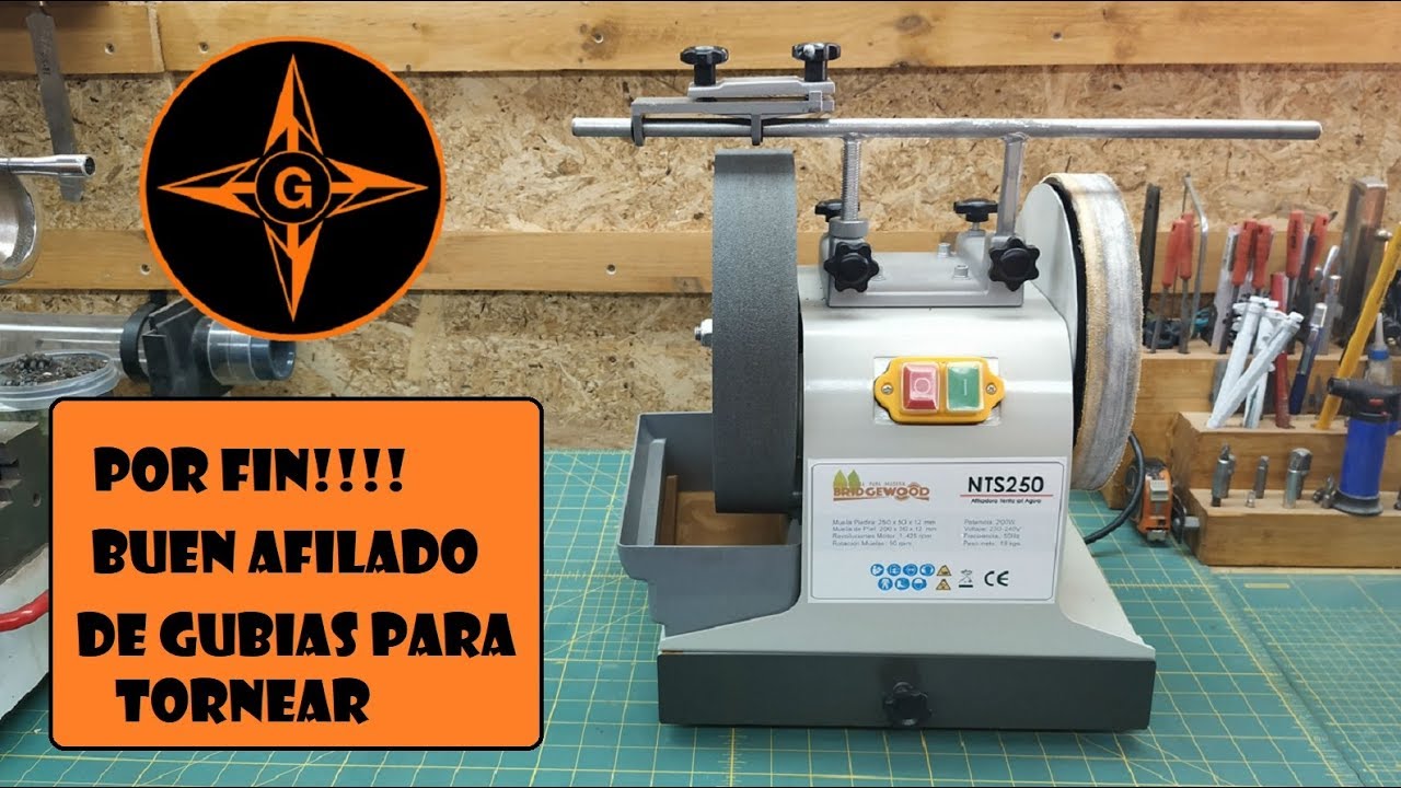 LA MEJOR AFILADORA CON MUCHOS ACCESORIOS / GINESSOT