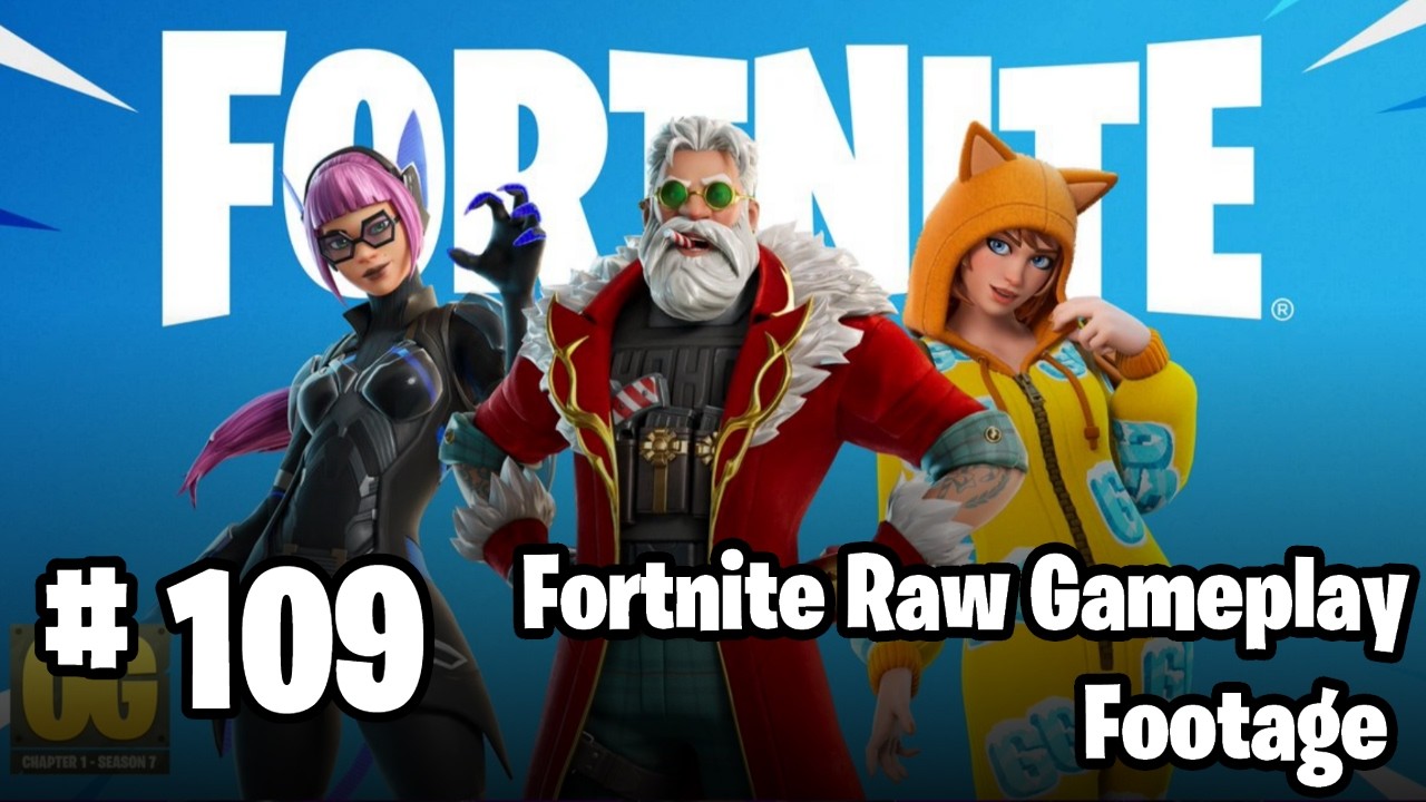 Fortnite OG: Season 7 - Random Gameplay 109  (No Commentary)