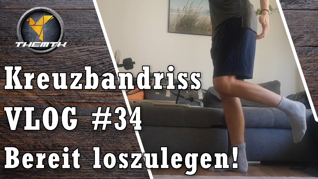 Was ist nach 3 Wochen für mich möglich 💪? Update nach der 3. Woche nach Kreuzbandriss OP VLOG #34