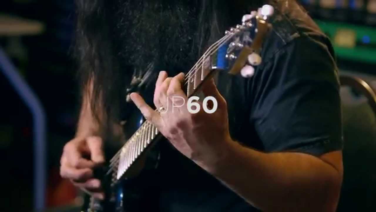 John Petrucci demos his Sterling by Music Man JP60