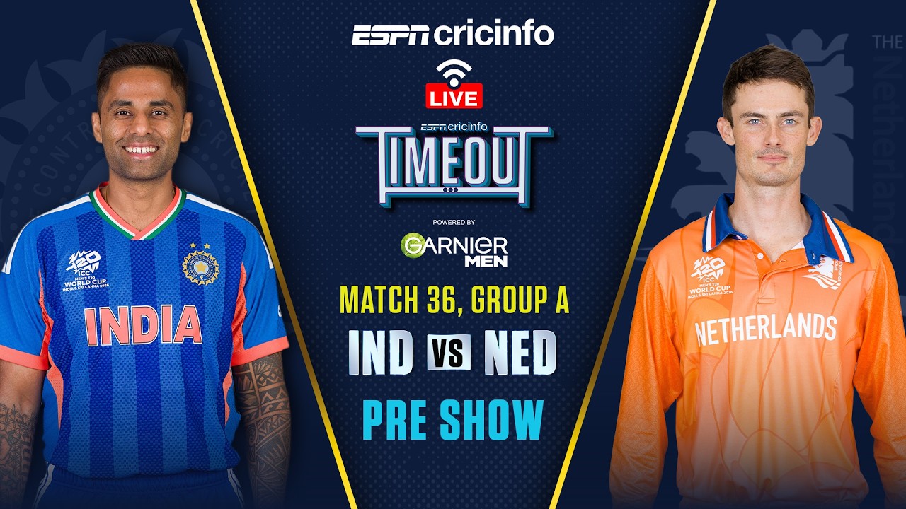India vs Netherlands LIVE Build-Up | T20 World Cup 2026 | Ahmedabad Run-Fest Expected | IND vs NED