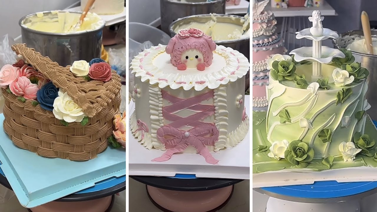 3 Amazing Cake Designs #Cake Decorating Ideas