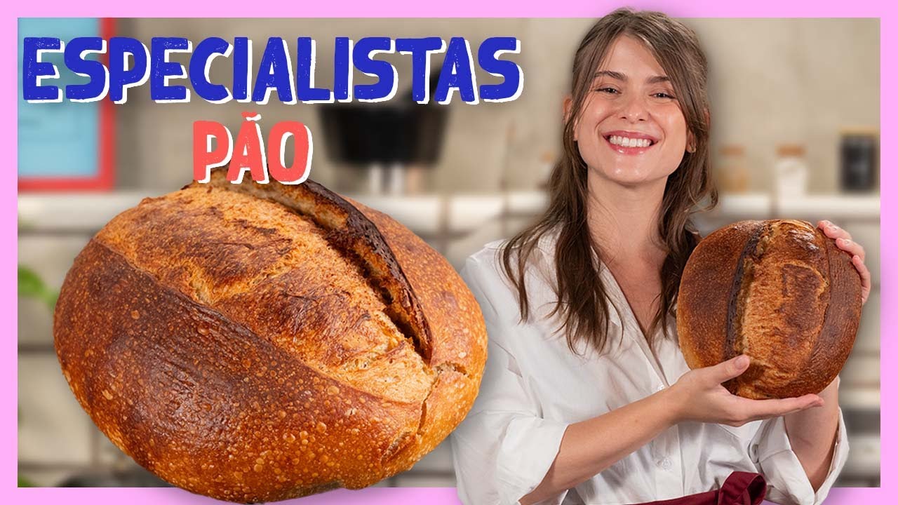 PÃO DE FERMENTAÇÃO NATURAL, COM PAULA FIDELIS | Mohamad Hindi