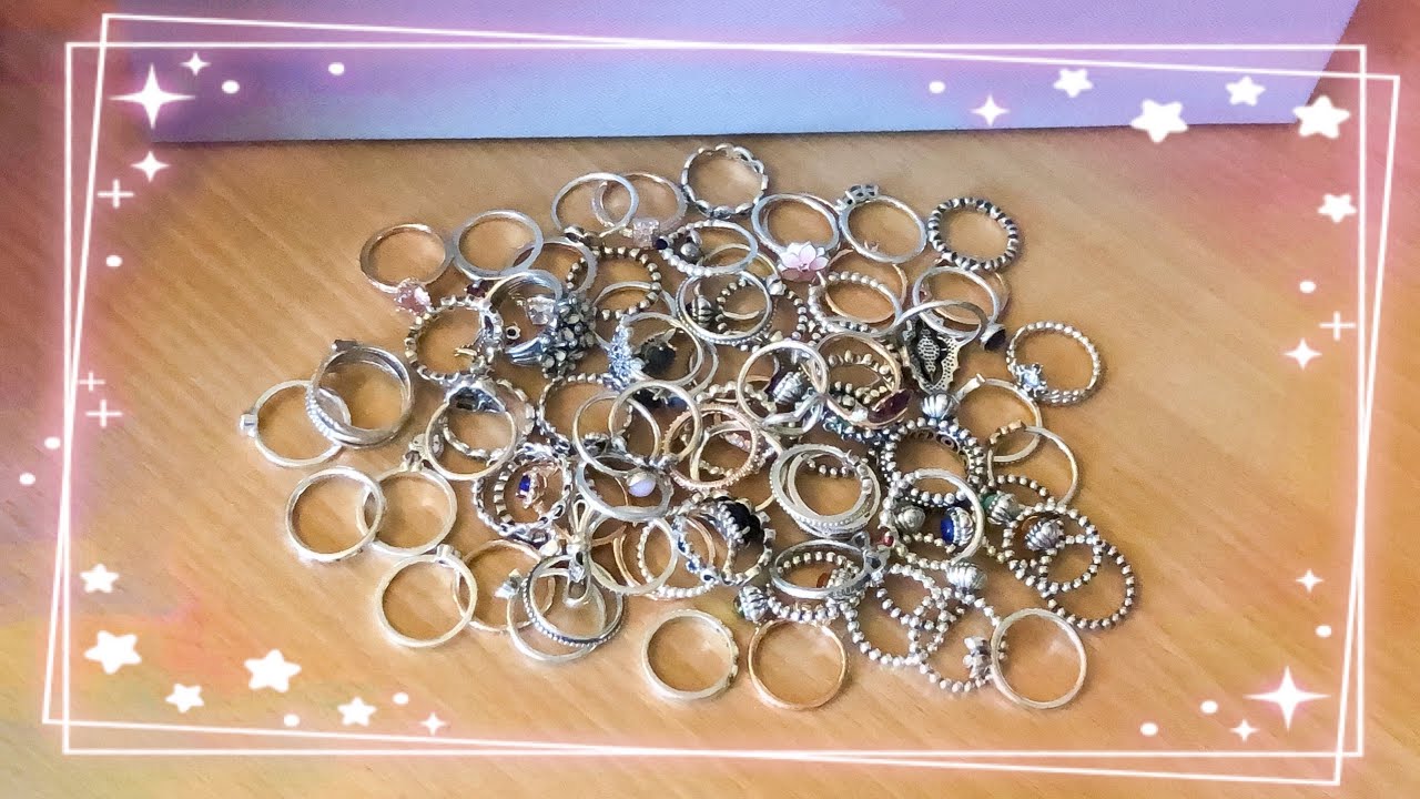🎀 LA MIA COLLEZIONE DI ANELLI PANDORA AGGIORNATA (PARTE 1)❣️ || GeaGaia's World