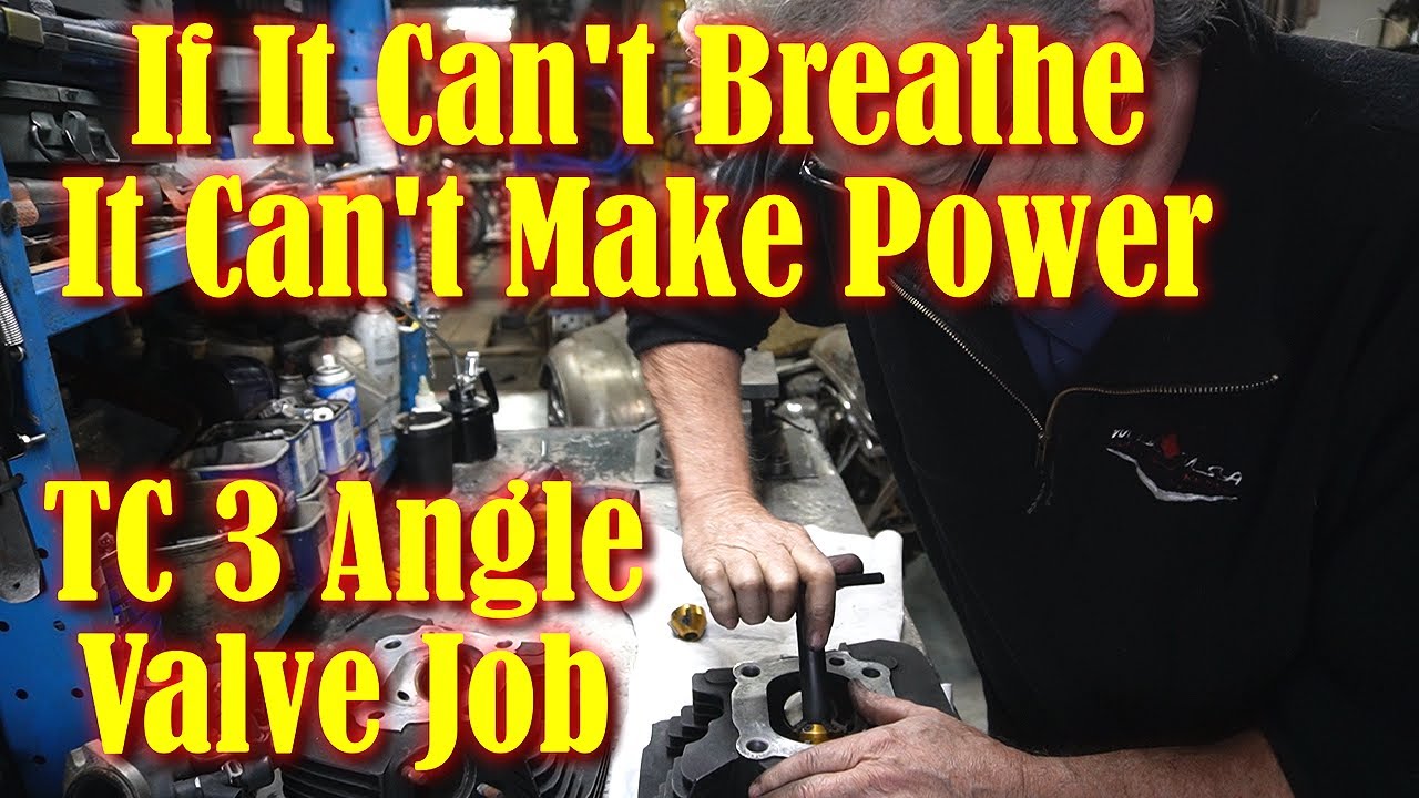 If It Can't Breathe It Can't Make Power ? TC  3 Angle Valve Job !