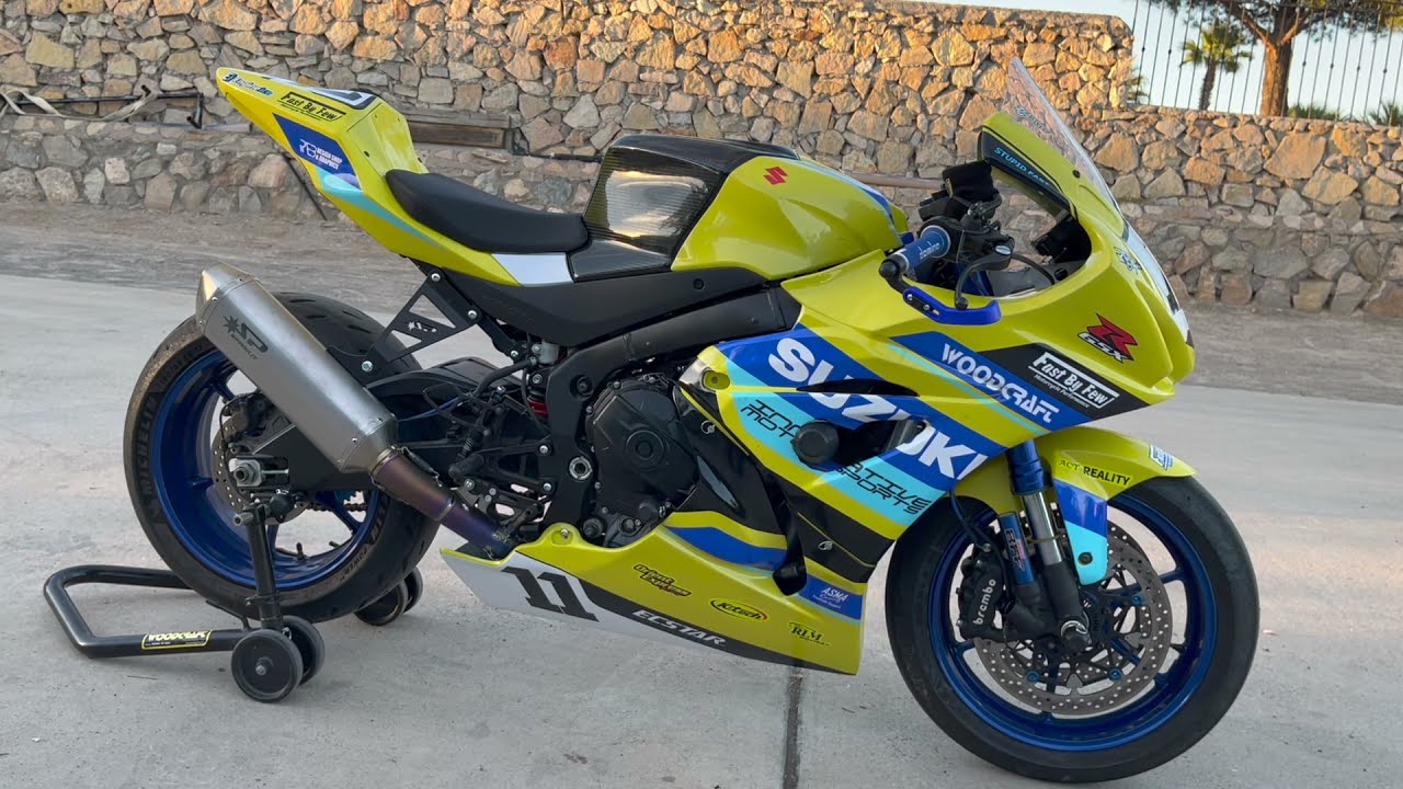 2020 FastByFew GSX-R1000R Mods, Walkaround, Spark Exhaust System Sound & Roll Race VS ZX10R