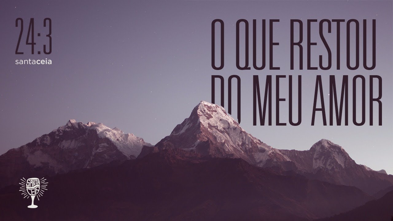 SantaCeia - O que Restou do meu Amor (Audio Original 24:3)