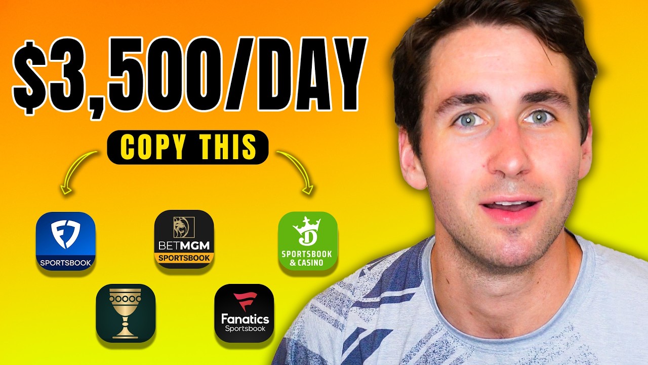 How I Made $18,000 From Sportsbook Bonuses (The Math They Hope You Don’t Know) 📈💸