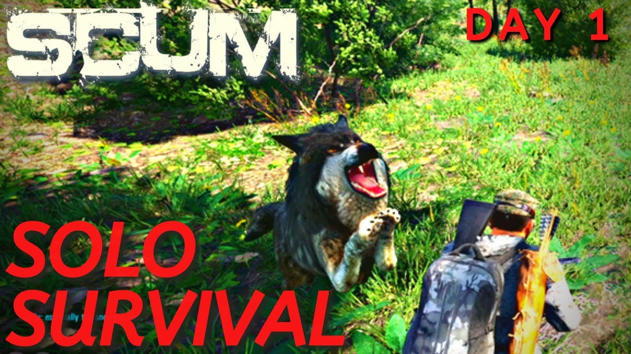 Day 1 - Scum Gameplay 2022 after Call of Beauty update wipe.