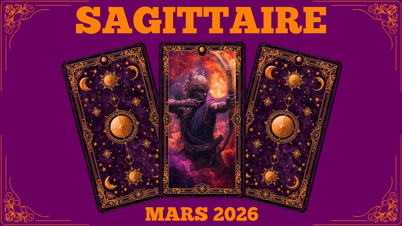 SAGITTAIRE MARS 2026 🪄​☺️​🍀CHANCE, BONHEUR ET MÉTAMORPHOSE​​🍀​☺️​🪄​