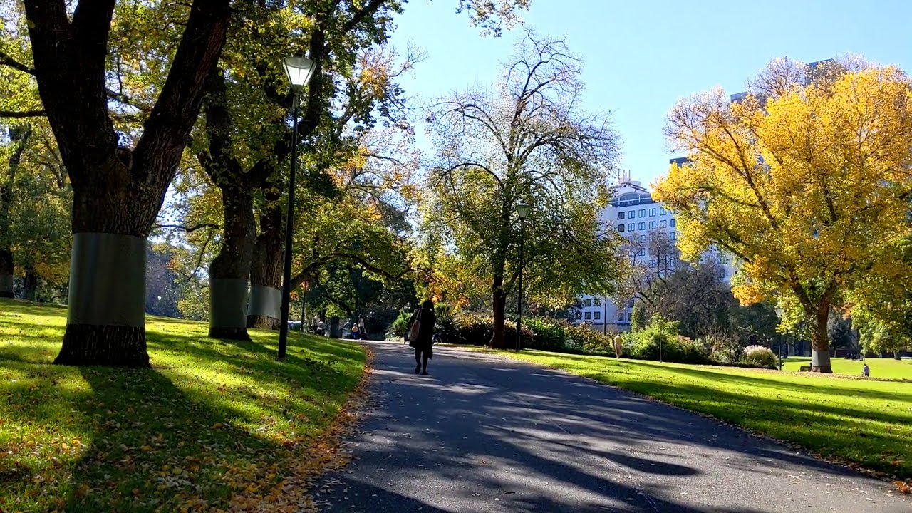 2020 Autumn - Australia Melbourne Flagstaff Garden Walk メルボルン散歩　フラグスタッフガーデン