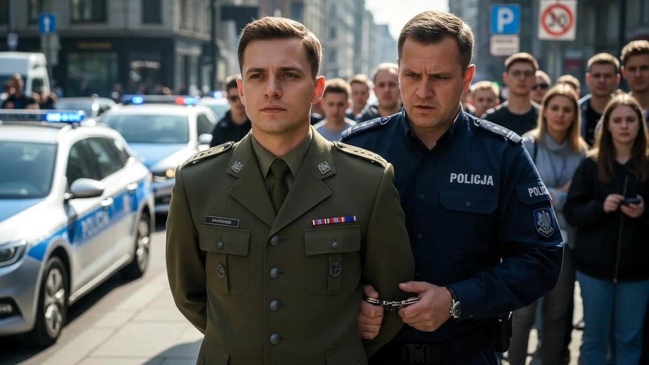 Policja aresztowała żołnierza w mundurze — potem nadszedł telefon, który wszystko zmienił
