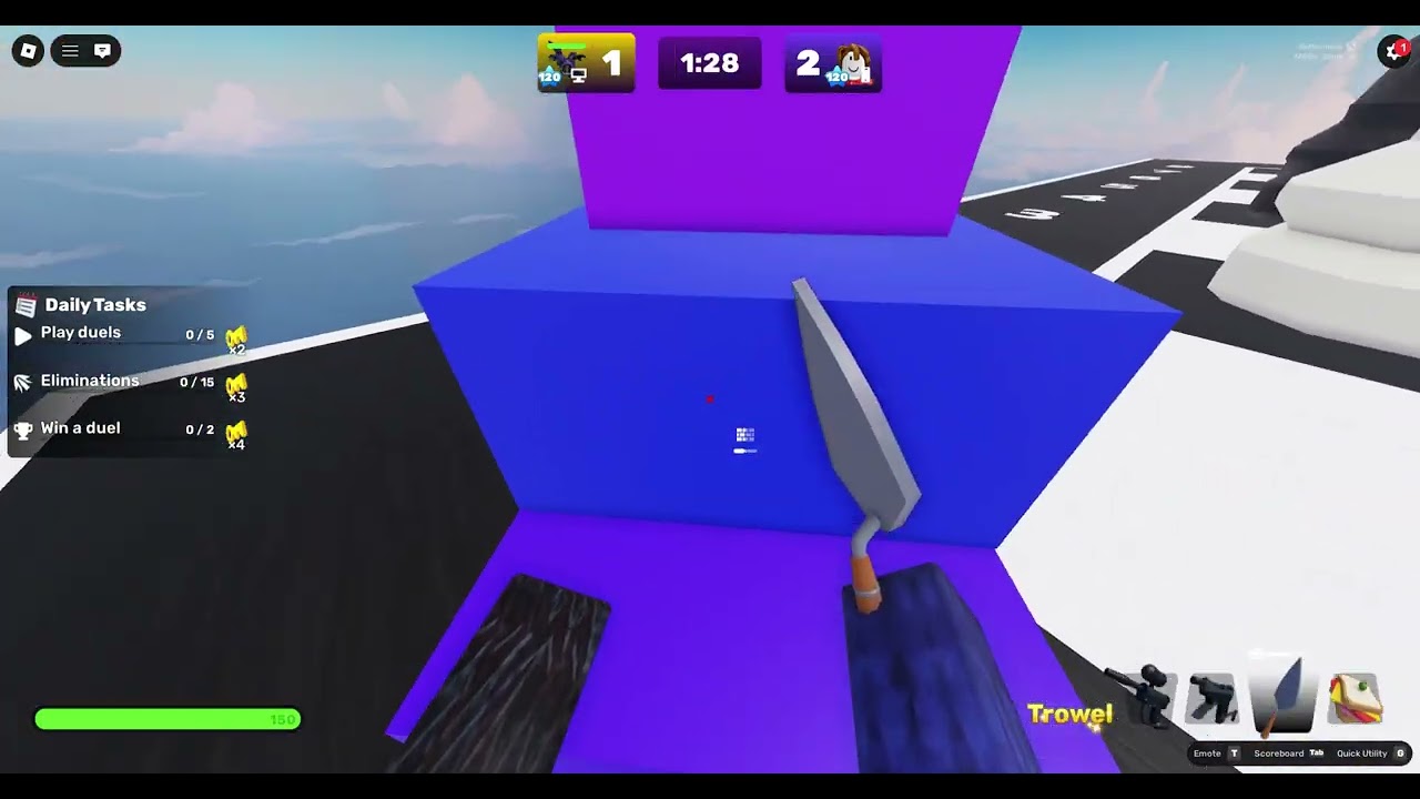 me vs friend (but only rng)
