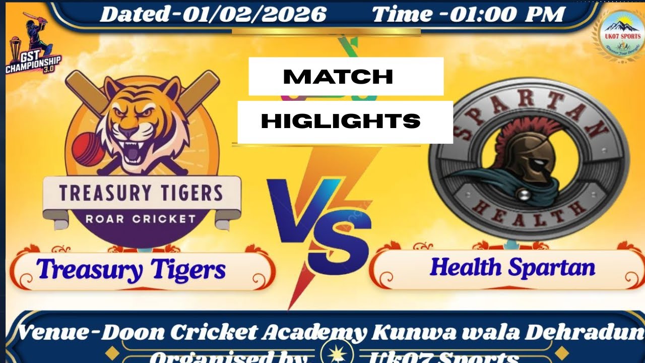 MATCH HIGHLIGHTS || HEALTH SPARTANS VS TREASURY TITANS ||