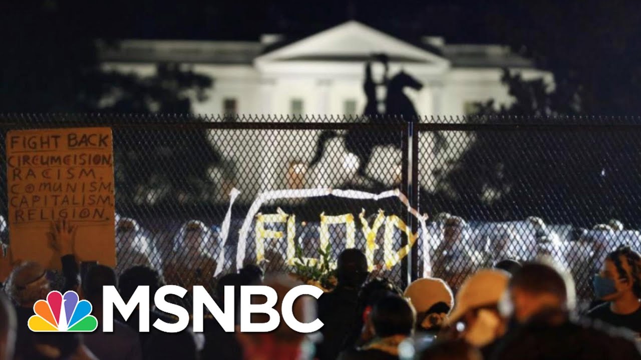 After Trump's Military Threats, Protests Grow Larger In Washington, DC | The 11th Hour | MSNBC