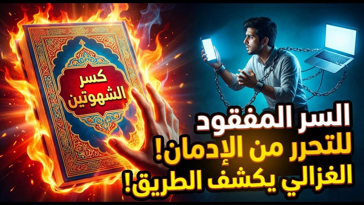 كسر الشهوتين | الغزالي يكشف سر التحرر من الشهوة والإدمان في عصر الشاشات