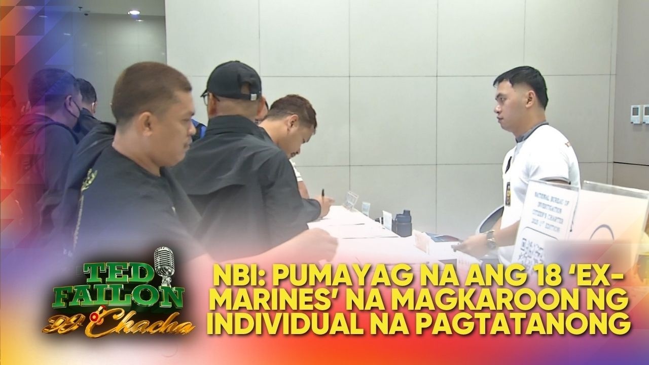 18 ‘ex-Marines,’ isa-isang kinuhaan ng salaysay ng NBI; anim na miyembro lang ang pumirma