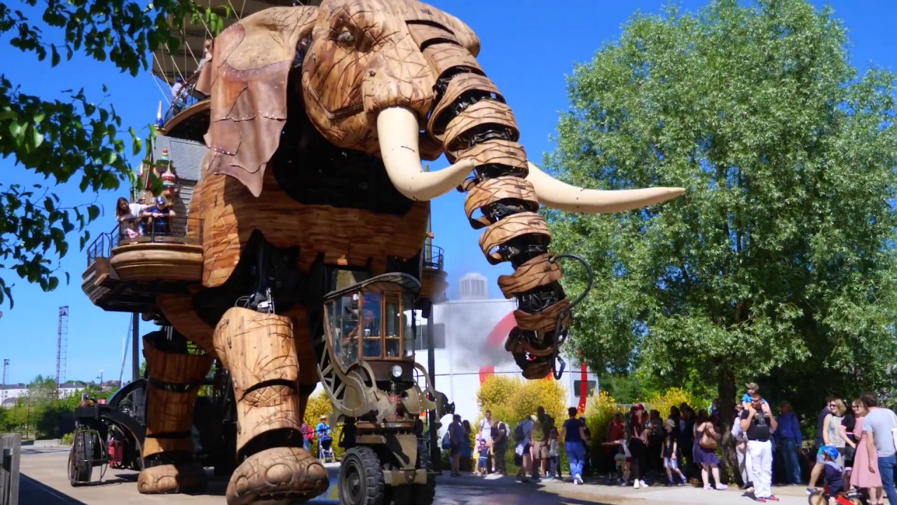 LE GRAND ELEPHANT - LES MACHINES DE L'ÎLE DE NANTES #France