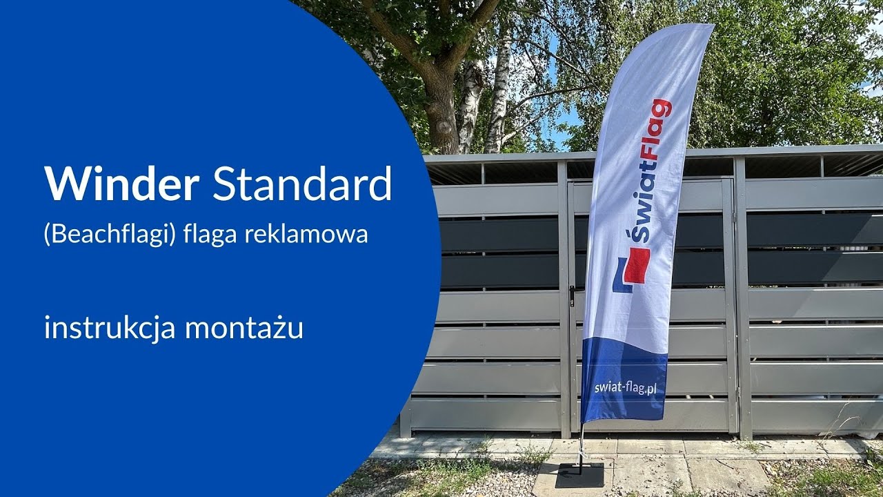 Instrukcja montażu Winder reklamowy