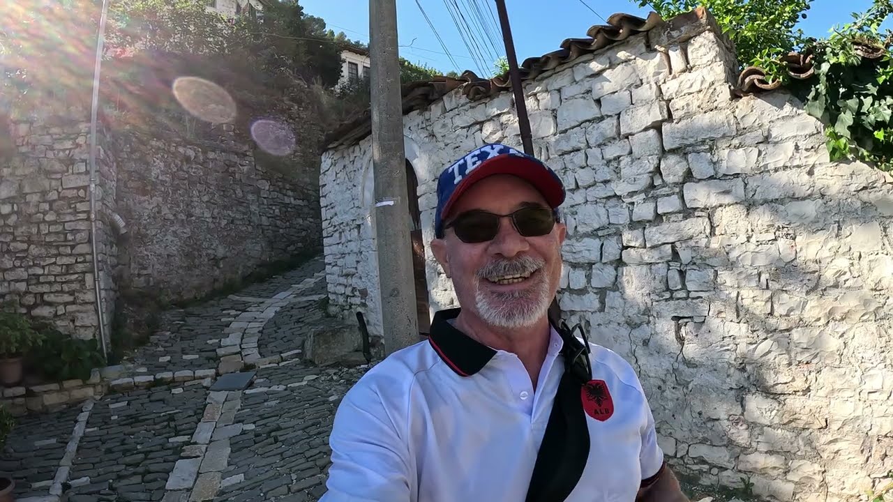 The beautiful side streets of Berat Albania