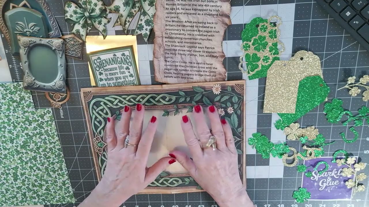 St Patrick's Day Folio - Junk Journal