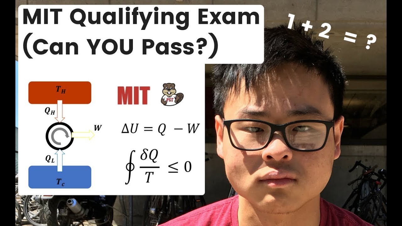 Can YOU Pass an MIT Qualifying Exam?
