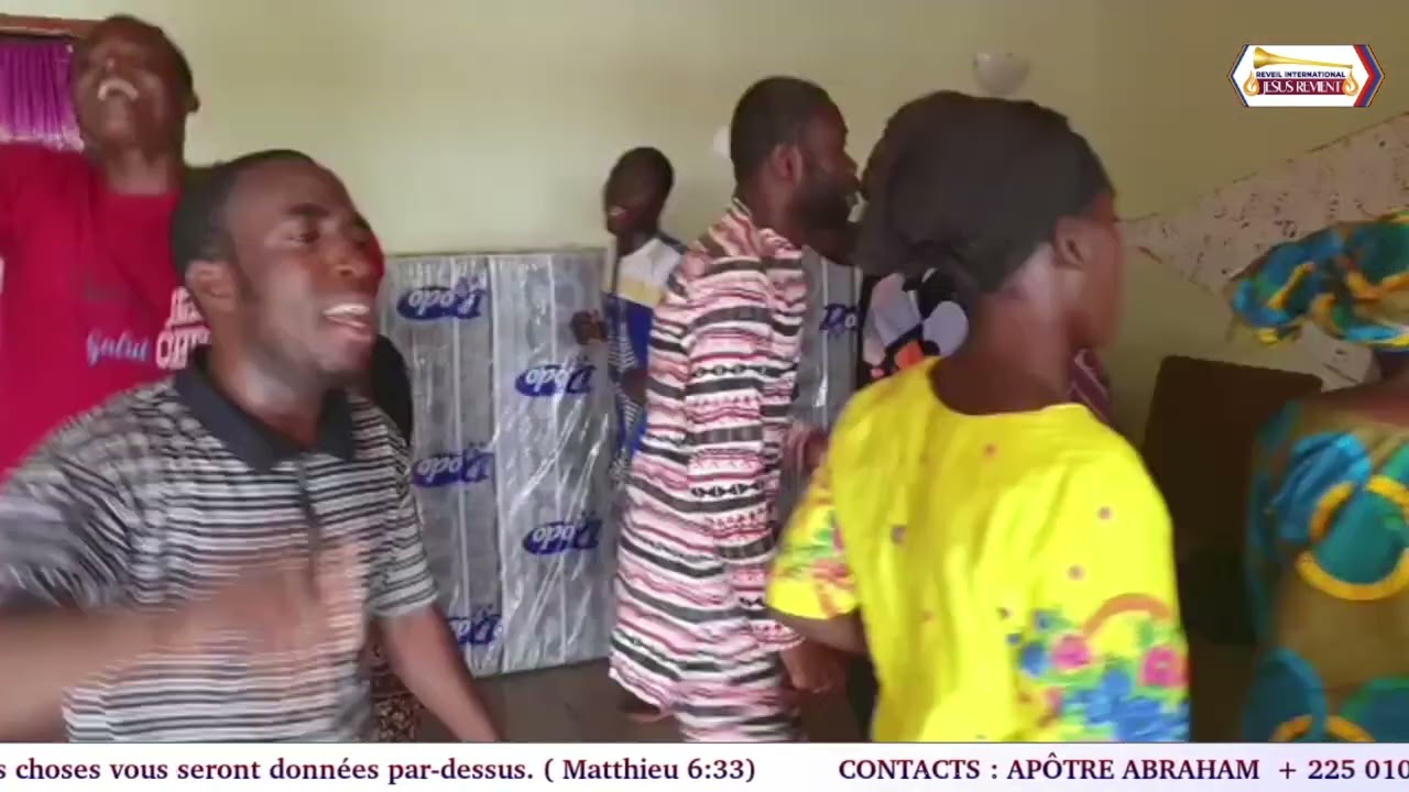 🇨🇮🔥GRANDE JOIE DU PEUPLE DE DIEU EN MISSION: R&Eacute;VEIL INTERNATIONAL J&Eacute;SUS REVIENT🇨🇮🔥