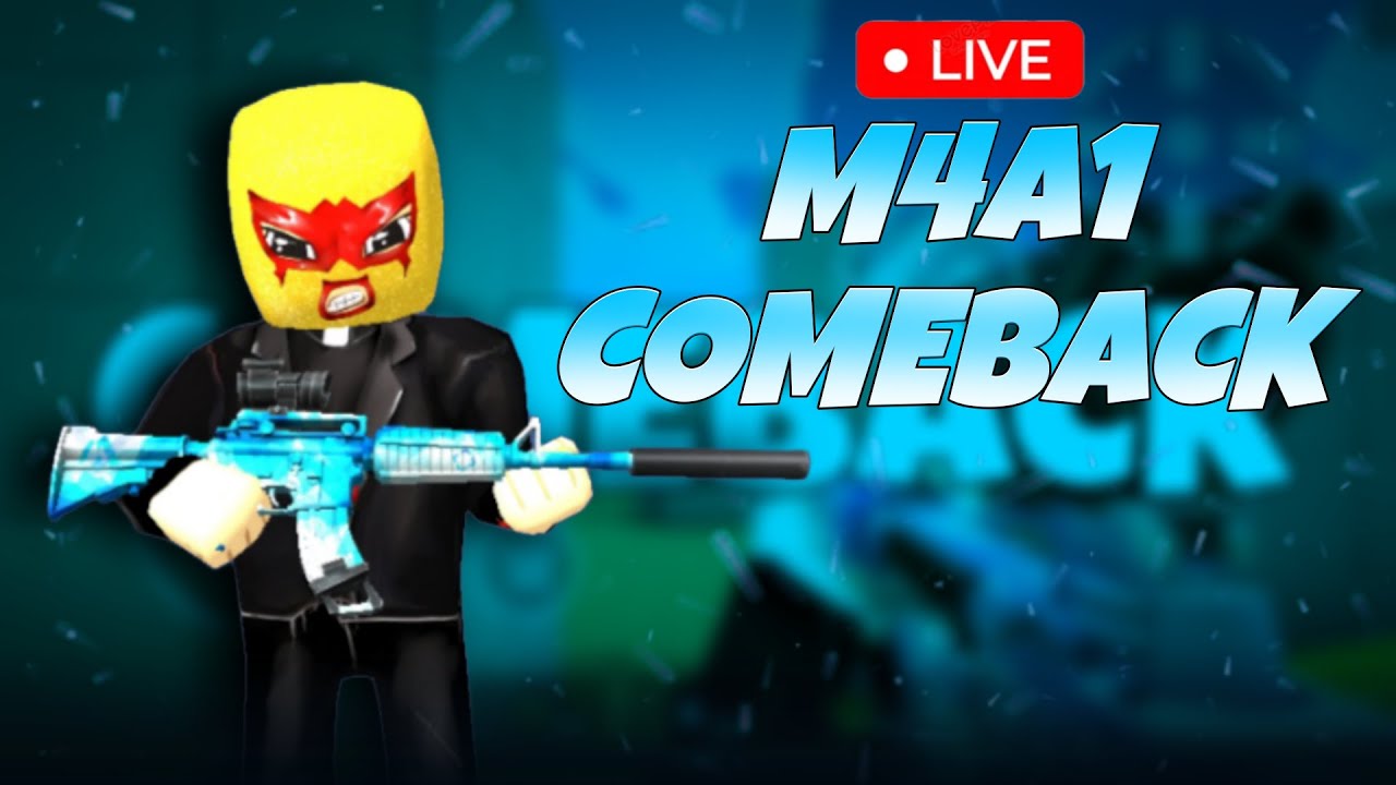 REXER IS LIVE | M4A1 COMEBACK GAMEPLAY| TDM GAMEPLAY | KUBOOM 3D | GAMEPLAY | NORMAL GAMEPLAY
