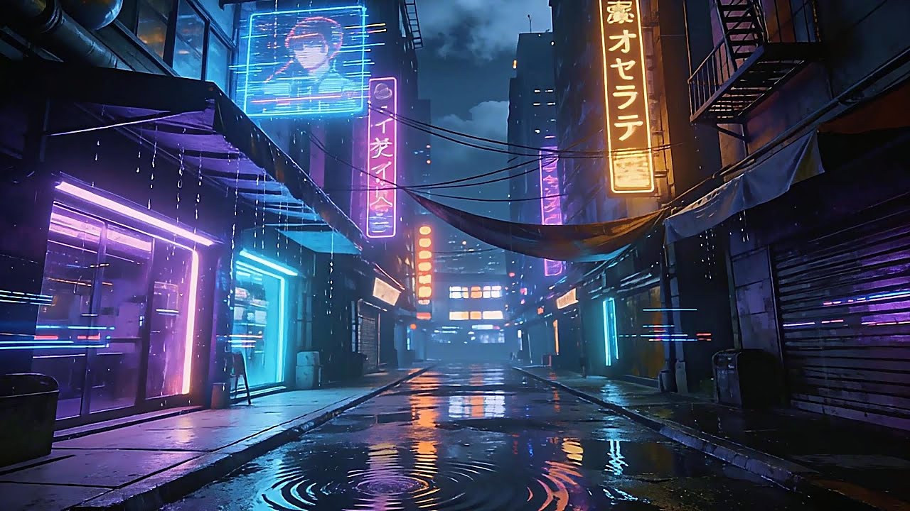Late Night Calm 🌧️ 2H Soft Ambient Music for Focus, Study & Relaxation