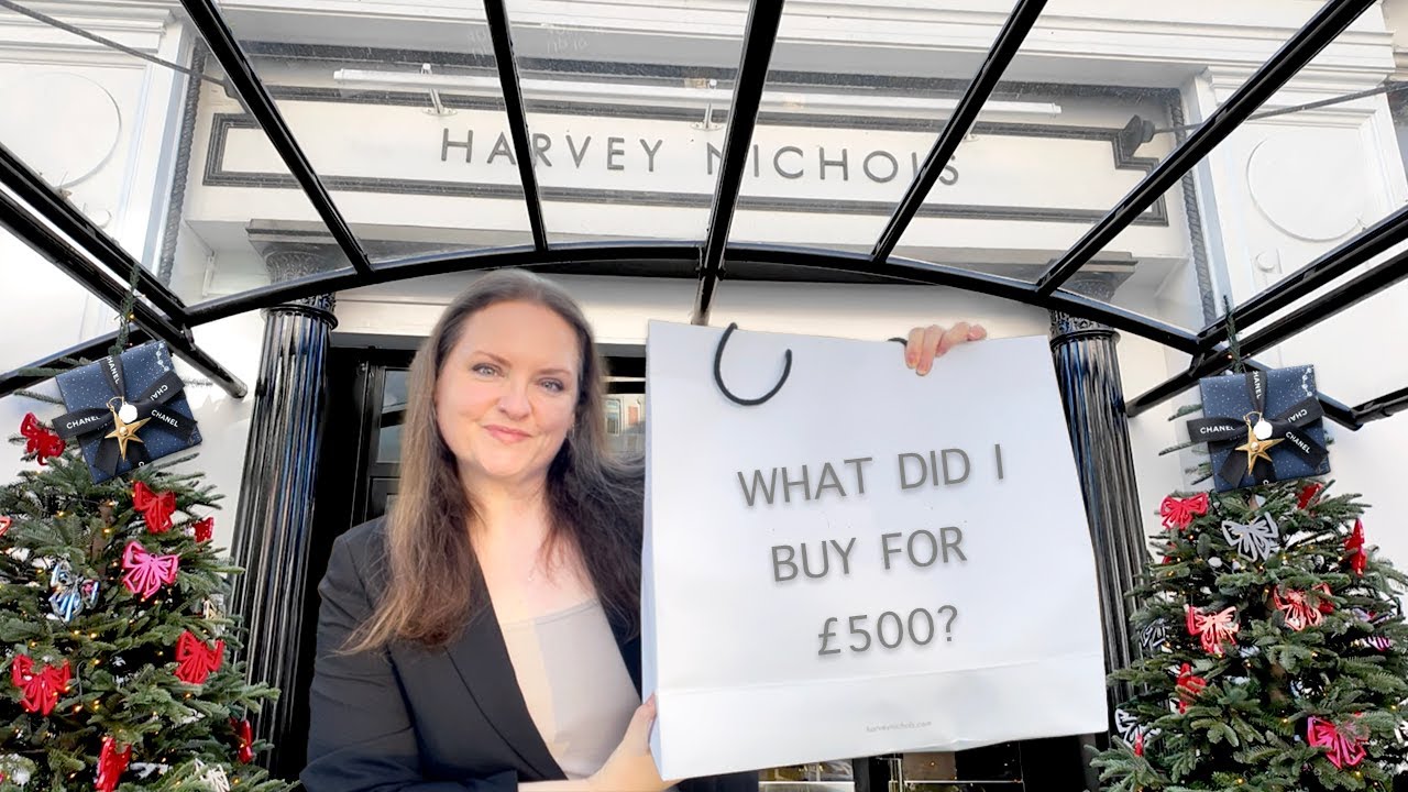 Harvey Nichols Haul - What Did I Buy for £500? | Competition Win with Waterstones and Mary Portas