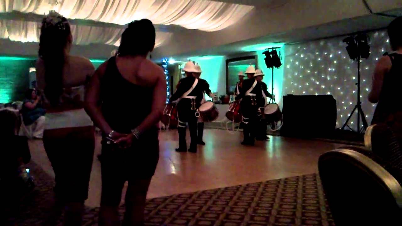 Royal Marines Drum Corps @ Wedding Party 1