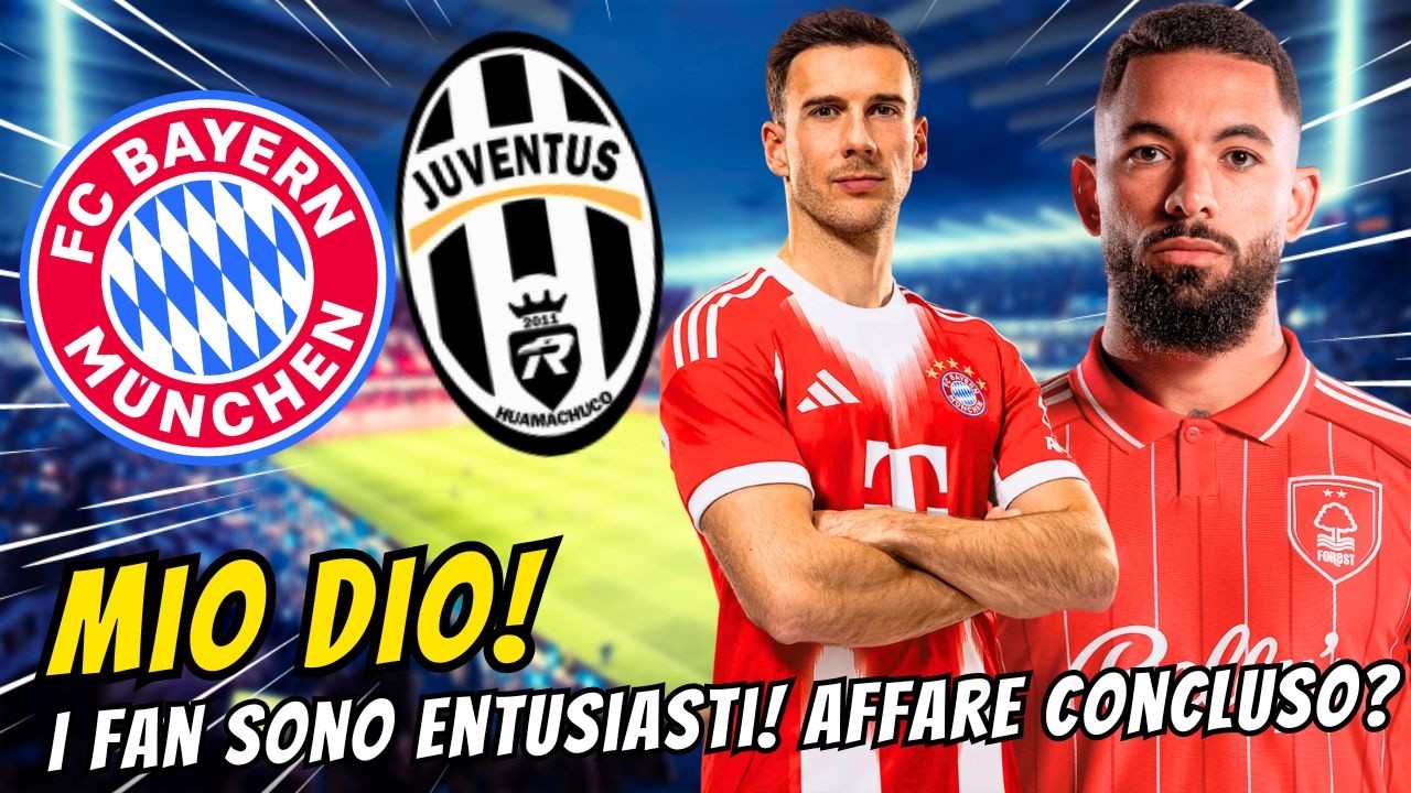 🚨GORETZKA ALLA JUVE? MEDIA ITALIANI IMPAZZENDO + ANDRÉ: DOUGLAS LUIZ E LA CHIAVE! OGGI NOVITÀ JUVE!