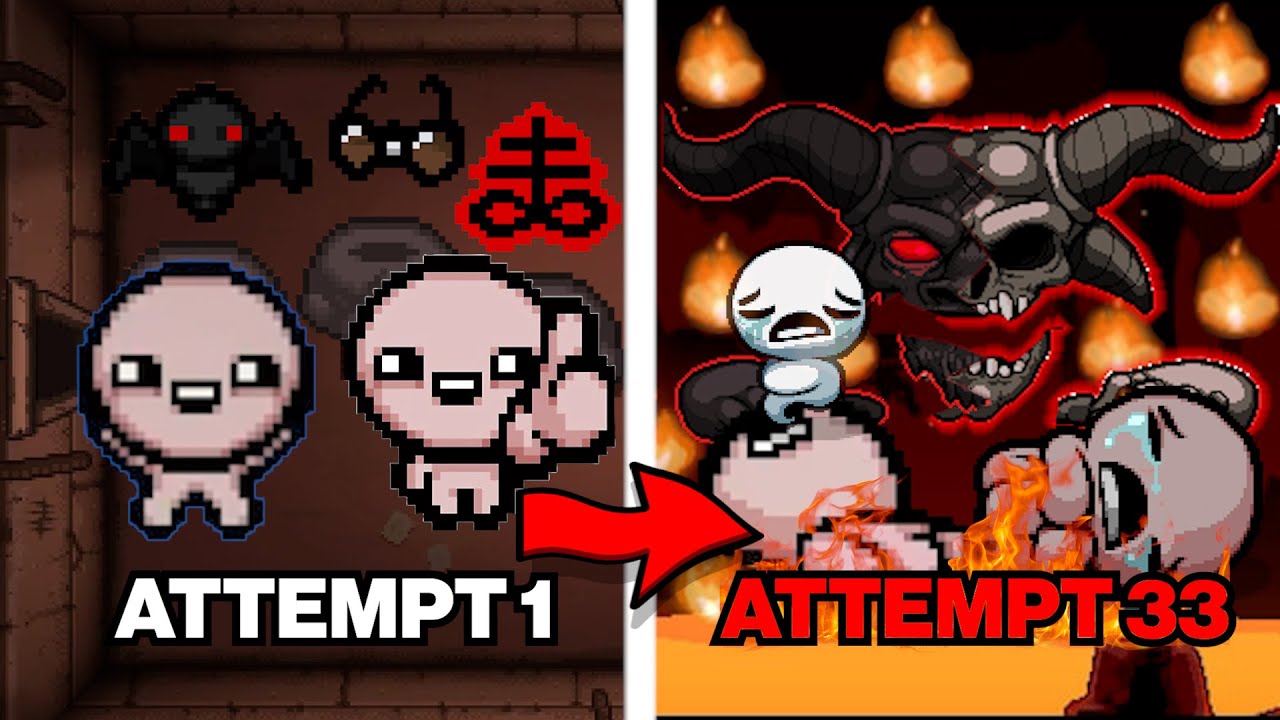 Мы прошли игру Binding of Isaac на сверхвысоком уровне сложности.