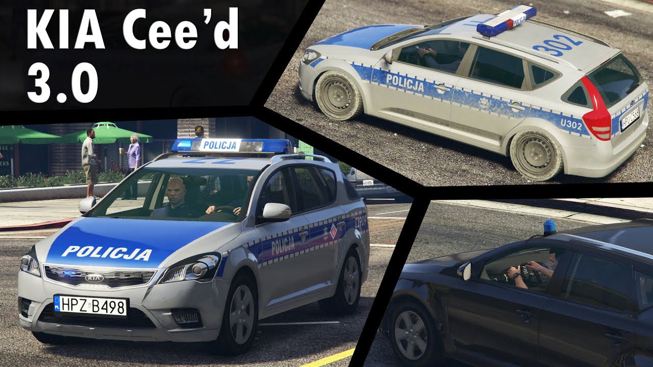 KIA Cee'd SW w 3 wersjach dla polskiej policji - prezentacja