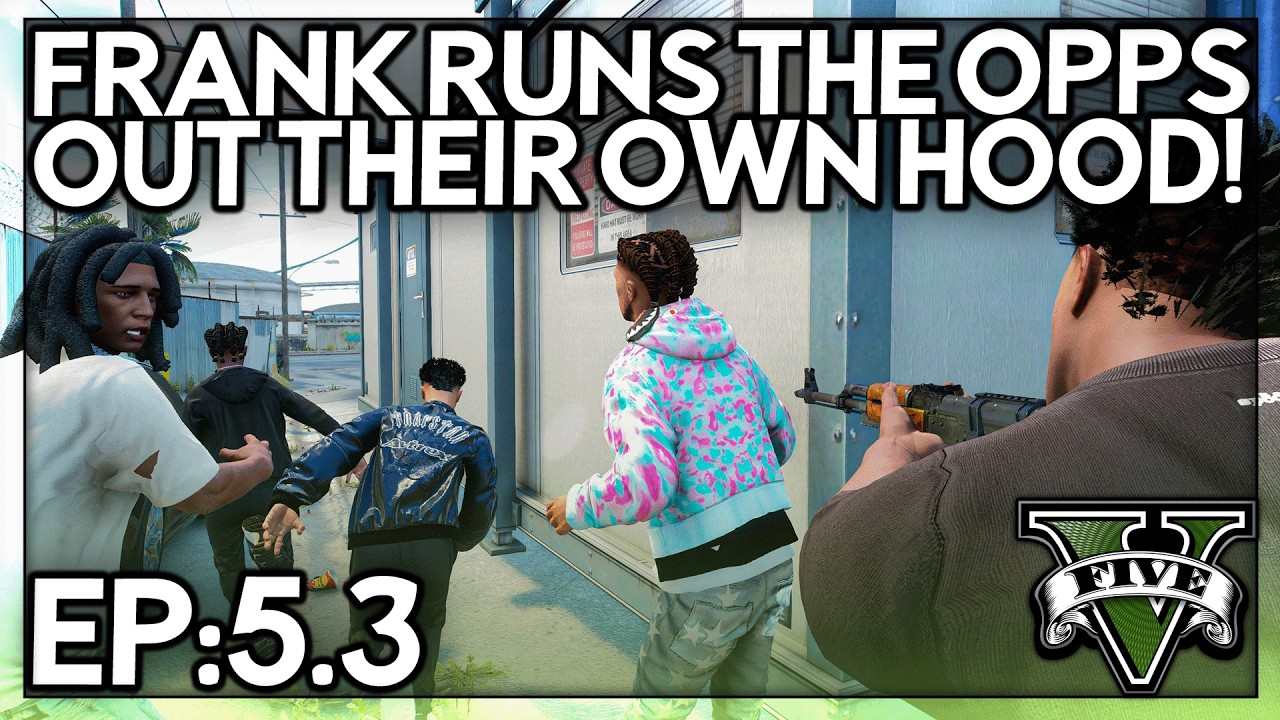 Episode 5.3: Frank Runs The Opps Out Their Own Hood! | GTA RP | Iconic RP