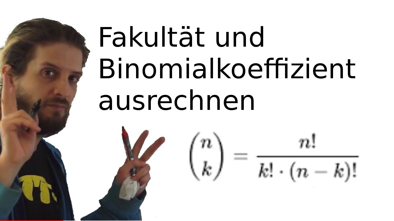 Fakultät und Binomialkoeffizient n über k ausrechnen