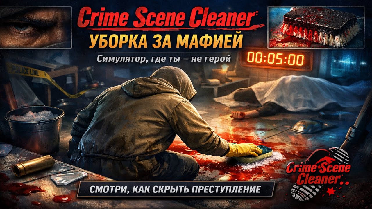 Сейчас я это почищу - Crime Scene Cleaner - стрим № 2