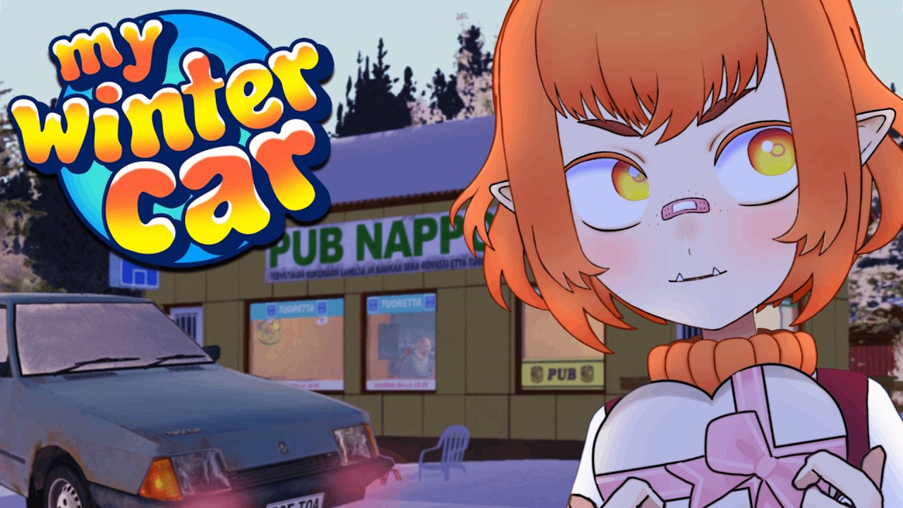 【MY WINTER CAR】 valentine's at peräjärvi 【VTUBER】