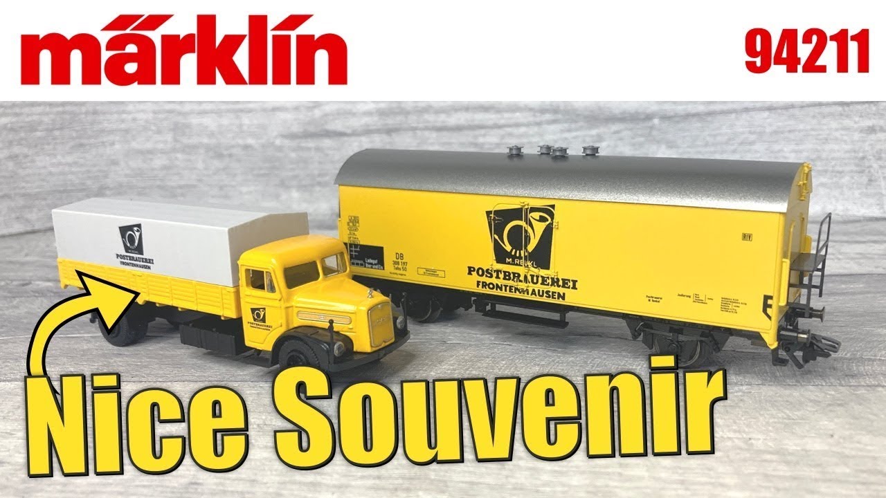 Nice Souvenir   German Post Museum Exclusive Models   Märklin 94211 Model Railway Review
