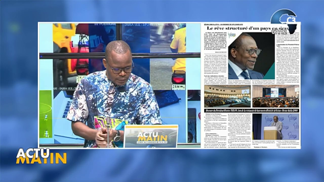 CANAL3-BENIN : Intégralité Actu Matin du Mercredi 04 Février 2026