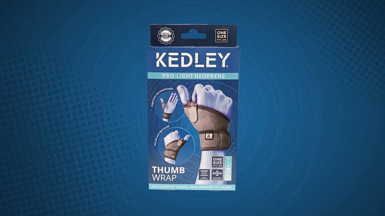 KEDLEY Thumb Wrap - Information & Fitting Instructions