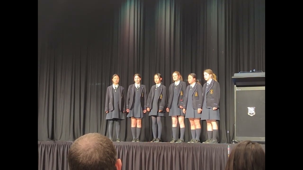 SCEGGS Year 9 chorus 2024