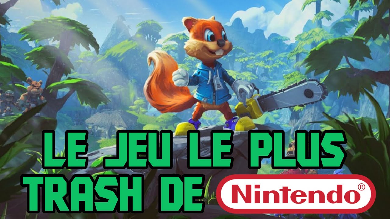 Le jeu le plus trash de Nintendo : Conker's Bad Fur Day