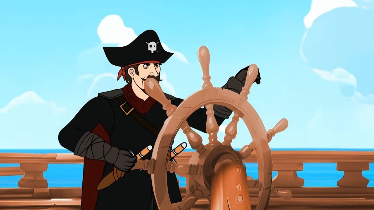 La Petite Sir&egrave;ne et les Pirates | Conte | Dessin Anim&eacute; avec @lesptitszamis