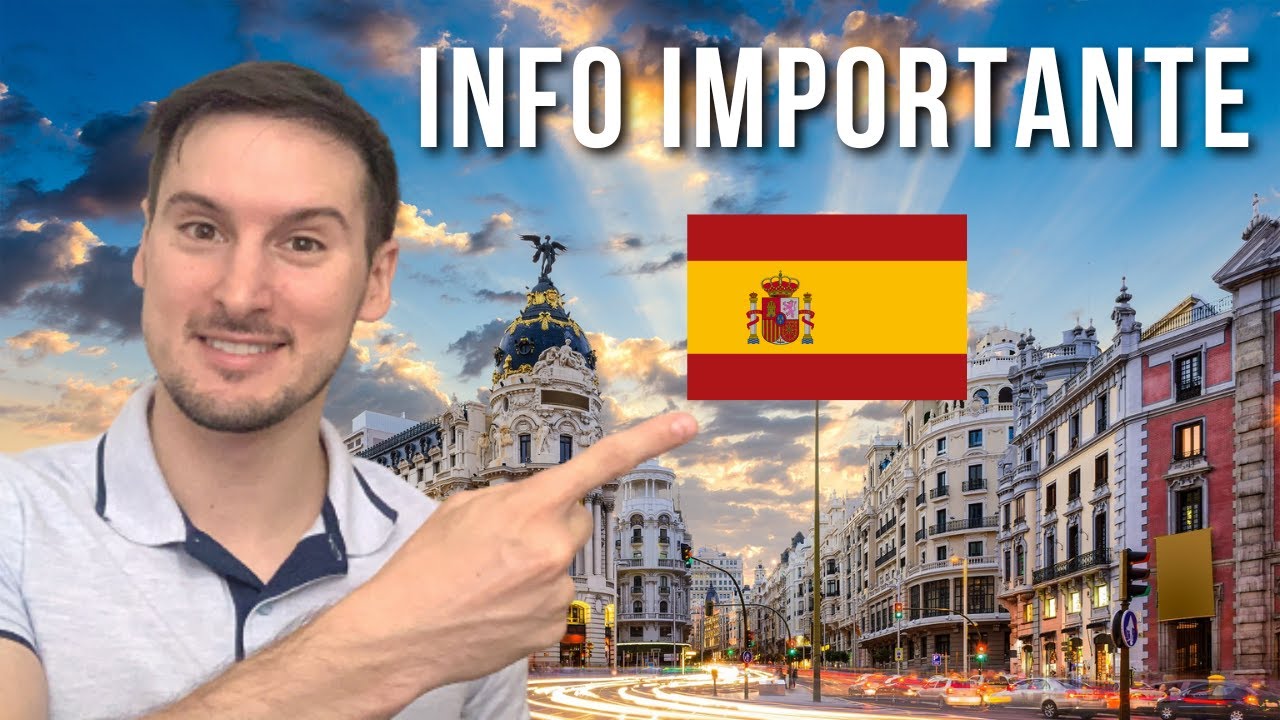 PRIMEROS PASOS al llegar a ESPAÑA