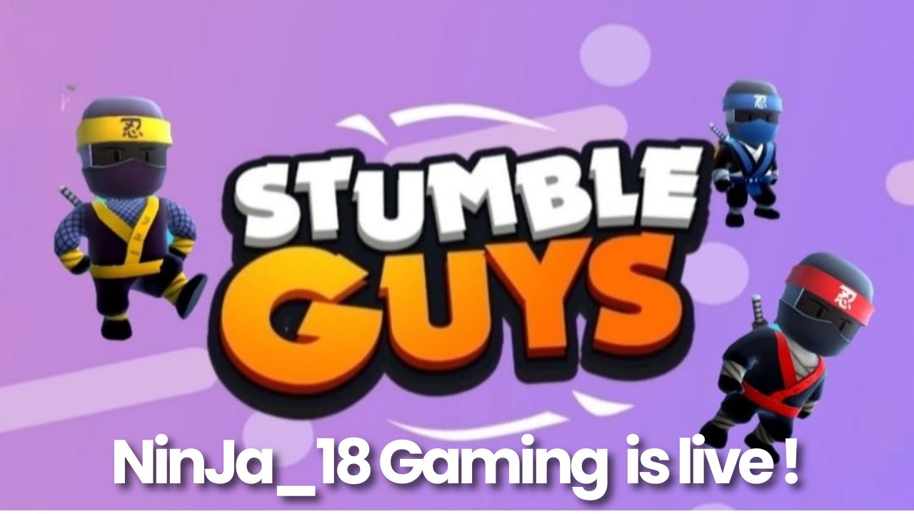 🔴New Video Dekhii ❓❔ | Stumble Guys | DAY 18 | NinJa_18Gaming |#stumbleguysindia #ninja_18gaming
