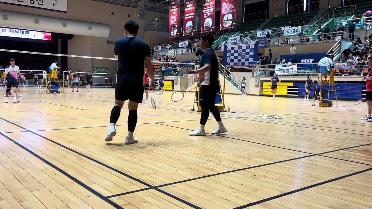 당진시장기 배드민턴대회 20대 A급 결승