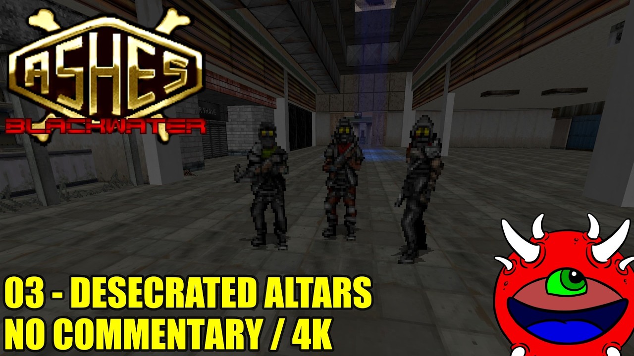 Ashes Blackwater Gameplay - 03 Desecrated Altars - No Commentary 100% Secrets