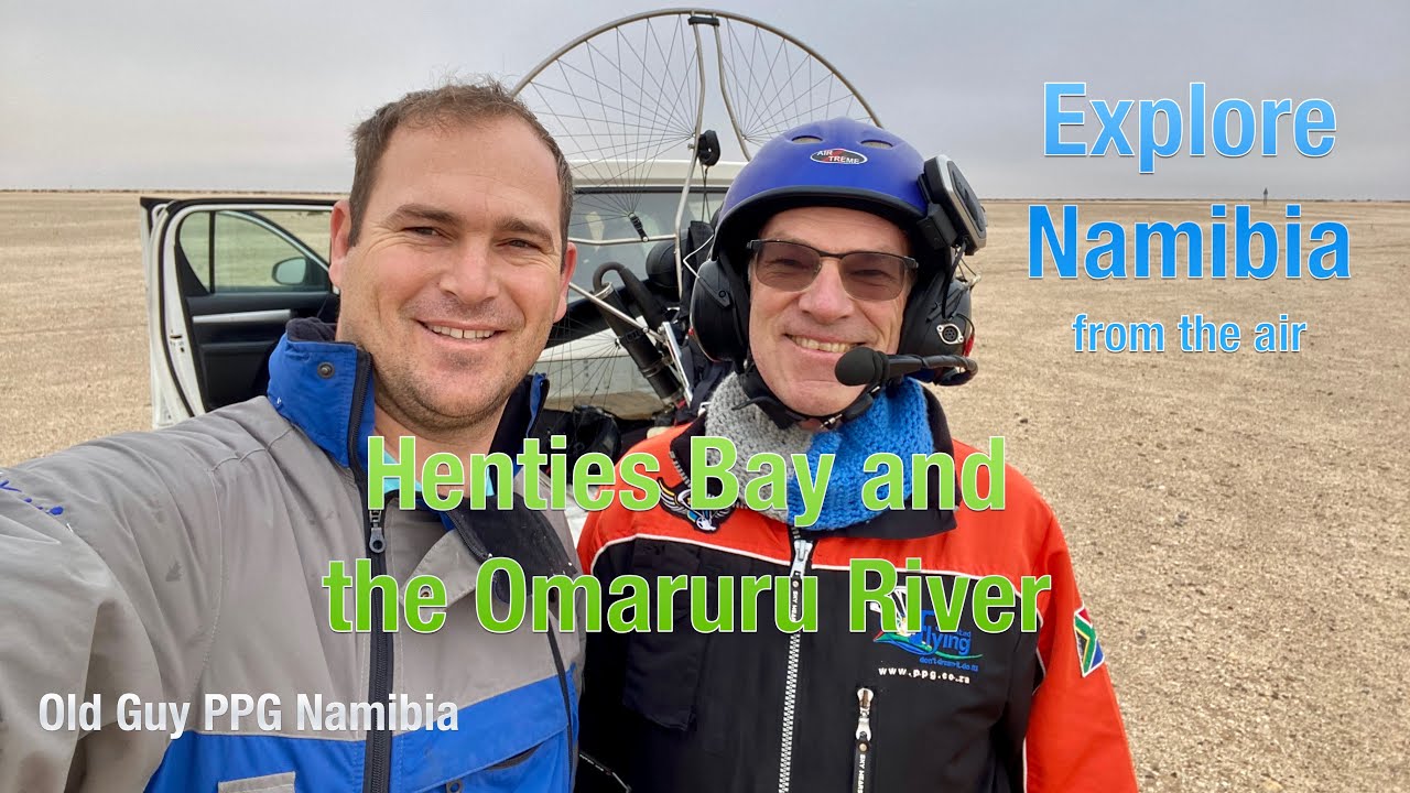 Explore Namibia - Paramotor with Namibia's most experienced PPG pilot in the ancient Omaruru river.